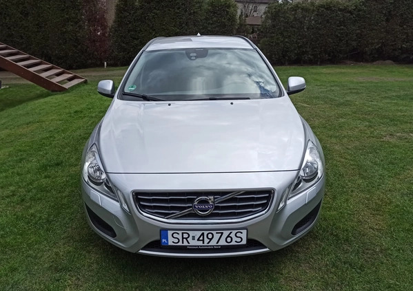 Volvo V60 cena 38900 przebieg: 253300, rok produkcji 2012 z Rybnik małe 92